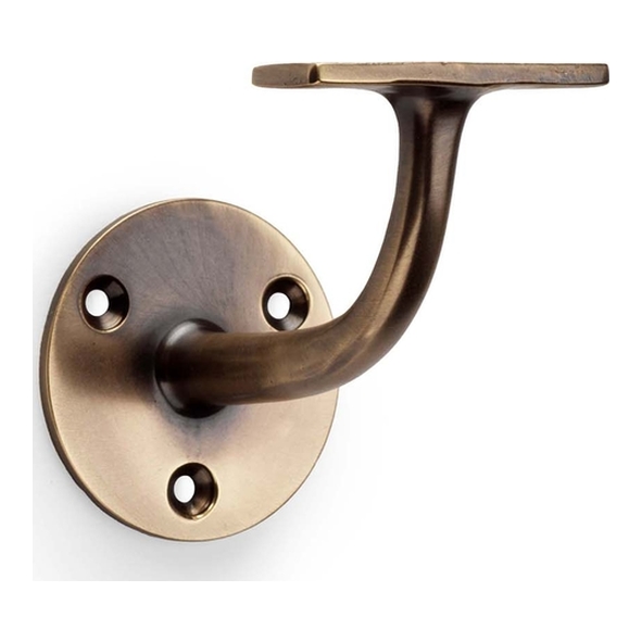 AW750AB • Antique Brass • Alexander & Wilks Architectural Handrail Bracket